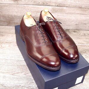 * NIB * $425 Allen Edmonds PARK AVE Brooks Brothers 9.5 D Brown * add $15 Trees